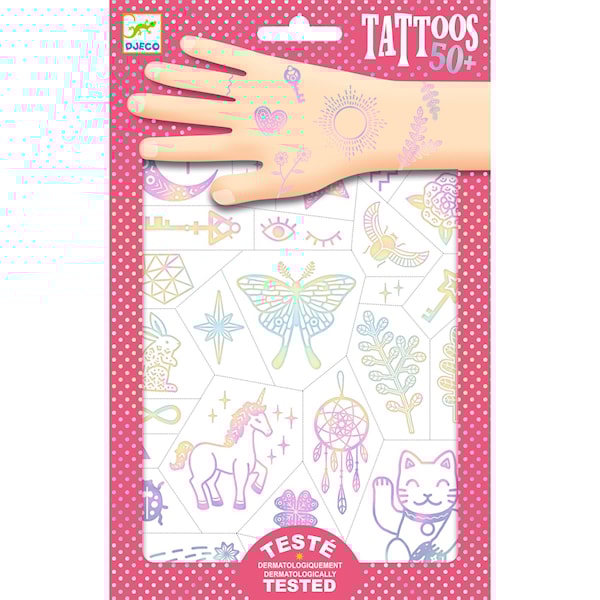 Tatoveringer Lucky Charm 50-pack Djeco