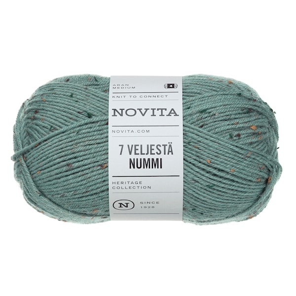 7 Brødre Nummi Garn Ullmiks 100 g skumring 952 Novita