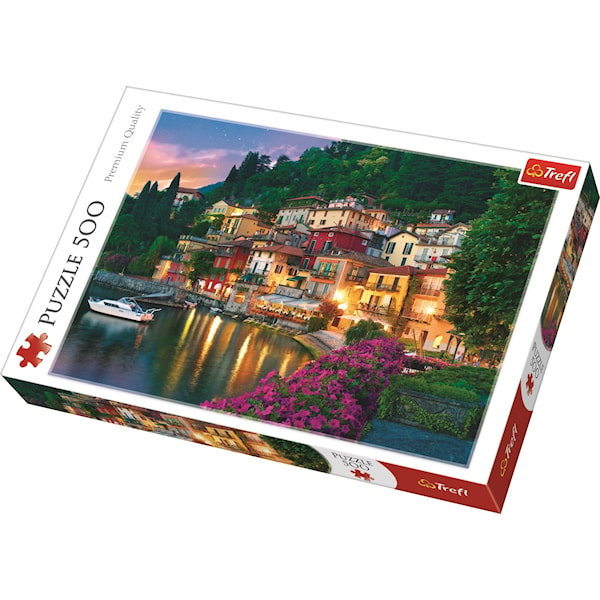 Lake Como Italy Pussel 500 bitar Trefl
