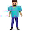 Minecraft Steve, Maskeraddräkt Deluxe, Strl M