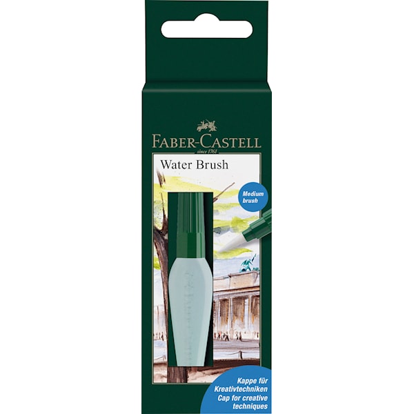 Vannpensel Medium Faber Castell