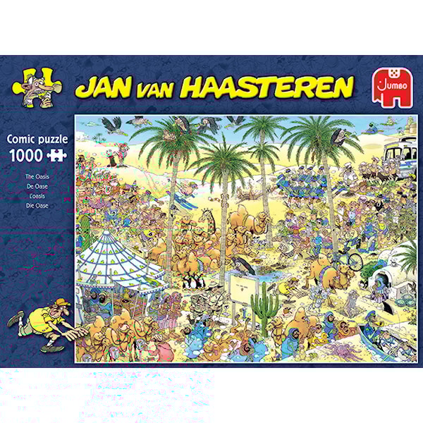 Jan Van Haasteren The Oasis Puslespill 1000 brikker, Jumbo