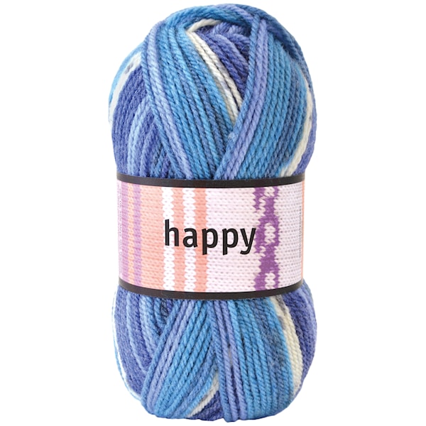 Happy 100g Azur Print (52109)