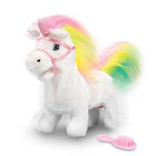 Animigos Gående Rainbow Unicorn