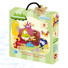 Träpussel Babblarna 6 bitar, Kärnan