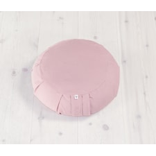 Meditasjonspute, Rund, Heather Pink, Yogiraj