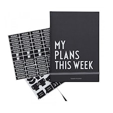 Design Letters Min veckoplaneringskalender