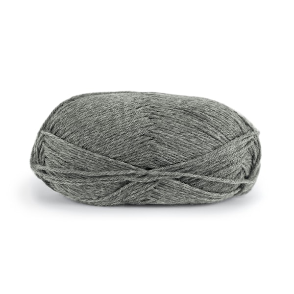 Dale Garn Baby Ull 50 g Grå Melert 0007