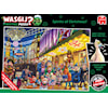 Wasgij Christmas 20 - Christmas Spirits! Pussel 2x1000 bitar