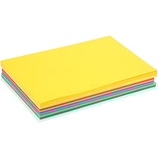 Vårpapp, ass. farger, A4, 210x297 mm, 180 g, 30 ass. ark/ 1 pk.