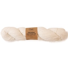 Adlibris Cotton Organic DIY 100g Undyed A732