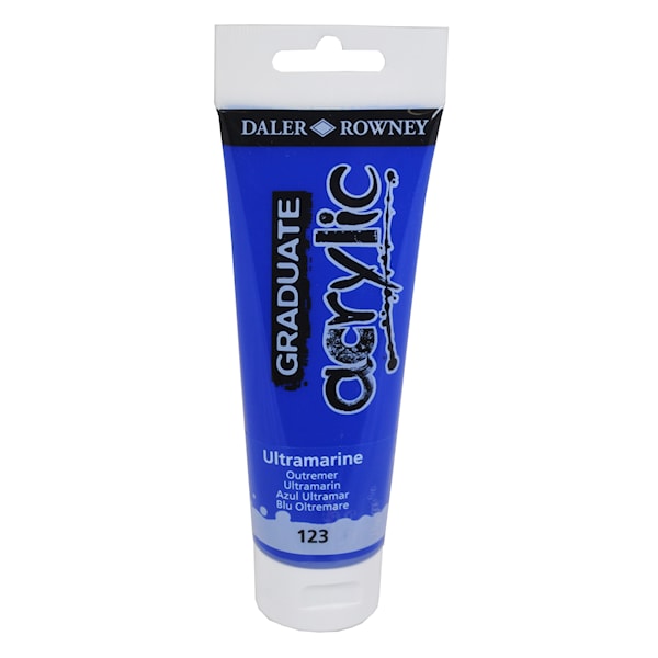 Acrylic 120 ml Ultramarin Graduate Daler-Rowney