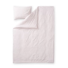 Pilkkuva Luomupuuvilla Pussilakansetit Roosa 150 x 210 cm +50 x 60 cm