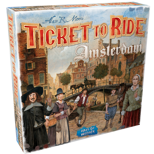 Ticket To Ride Amsterdam (SE/NO/FI/DK)