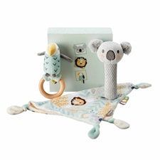 Animal Adventure -lahjasetti Helistin ja nuuskapeitto Nuby