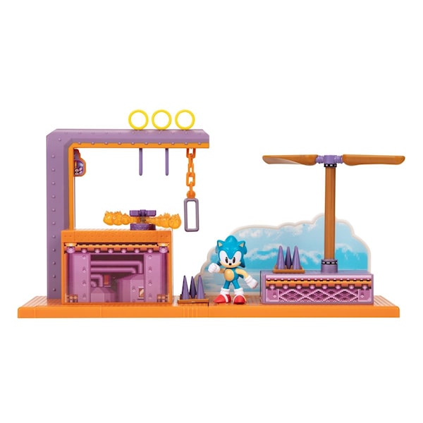 Sonic The Hedgehog Flying Battery Zone Lekesett