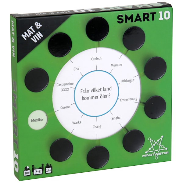SMART10 Frågekort 3 Mat & Vin (SE)