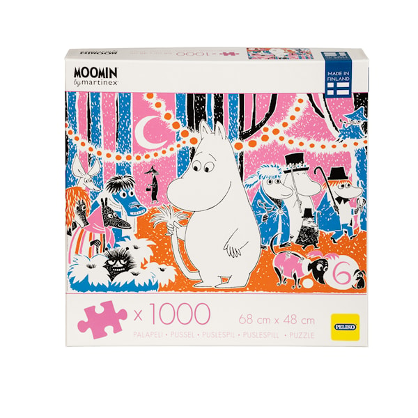 Pussel Mumin 1000 bitar, Comicbookcover 6