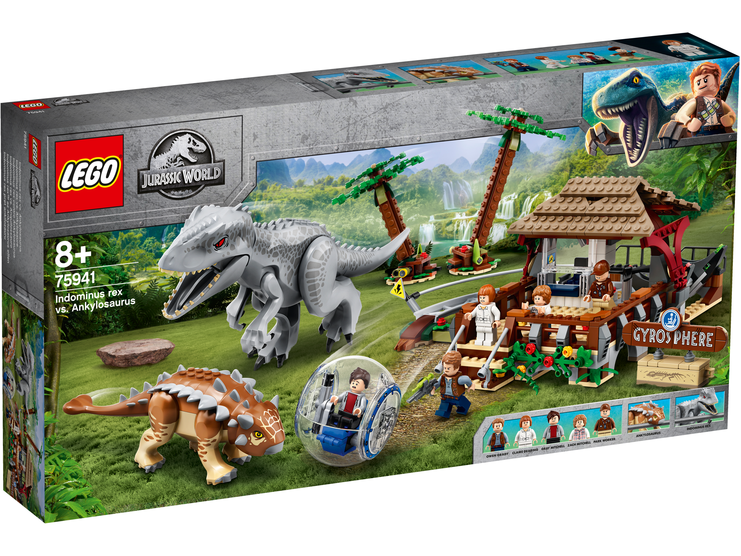 Indominus rex vastaan Ankylosaurus, LEGO® Jurassic World™, (75941)