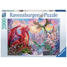 Fantasy Dragon Pussel 2000 bitar Ravensburger