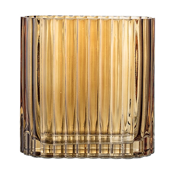 Bloomingville Vas Glas D 9 x 18 cm Brun - vaser Bloomingville Vas Glas D 9 x 18 cm Brun - vaser