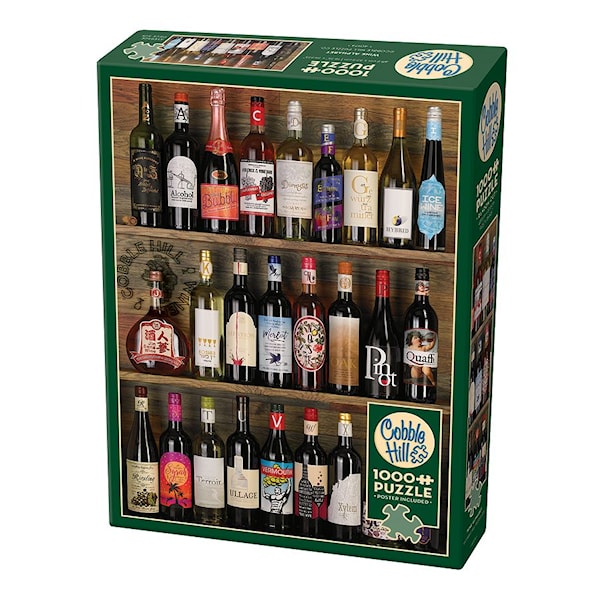 Pussel Wine Alphabet 1000 bitar Cobble Hill