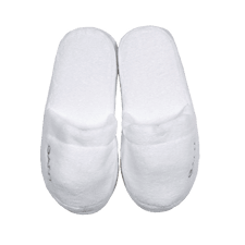 GANT Home Light Velour Tofflor 100% Bomull S White