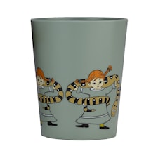 Pippi Sirkus Tumblerkopp Grønn Rätt Start