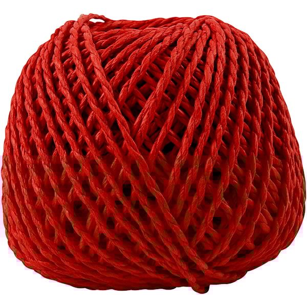 Paperinaru, paksuus 2,5-3 mm, n. 42 m, 150 g, punainen