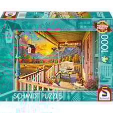 Mountain Veranda Pussel 1000 Bitar Schmidt