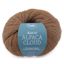 Adlibris Alpaca Cloud, 50 g, Brown Bear A282