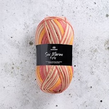 Sox Merino 4-ply villasekoite100g Hi-Ring (007) Svarta fåret