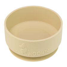 Muumi Silikonikulho Imukupilla Latte Beige Rätt Start