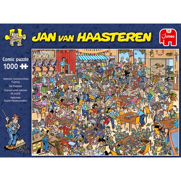 Jan van Haasteren National Championships Puzzling Pussel 1000 bitar, Jumbo
