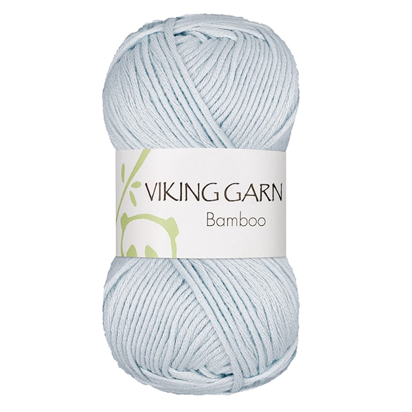 Bamboo 50 g Lysgråblå 621 Viking Garn
