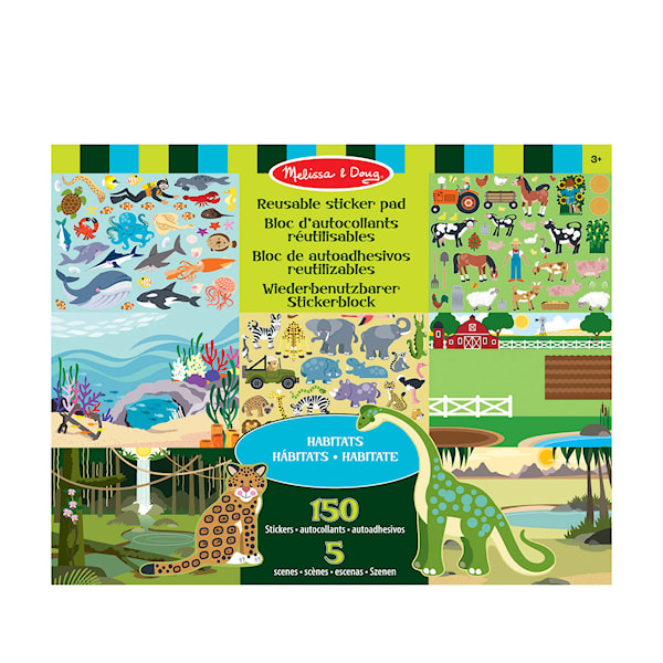 Reusable Sticker Pad Habitats Melissa & Doug