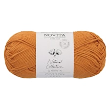 Cotton Feel 8/4 Puuvillalanka 50 g Paahde 282 Novita