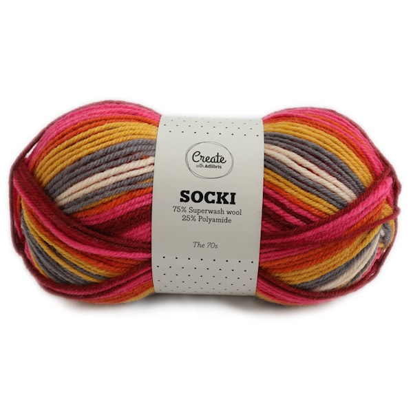 Adlibris Socki Lanka Villasekoitus 100g the 70s B017