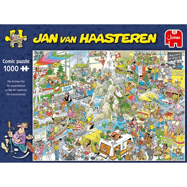 Jan van Haasteren The Holiday Fair Pussel 1000 bitar, Jumbo