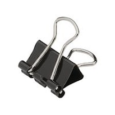 Pappersklämma Foldback 15 mm 12 st