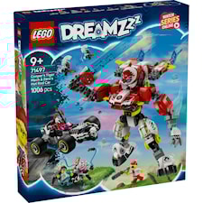 Coopers tigerrobot og Zeros hotrod LEGO® DREAMZzz (71497)