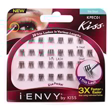 KISS Lösögonfransar Kluster Fransar Trio Short