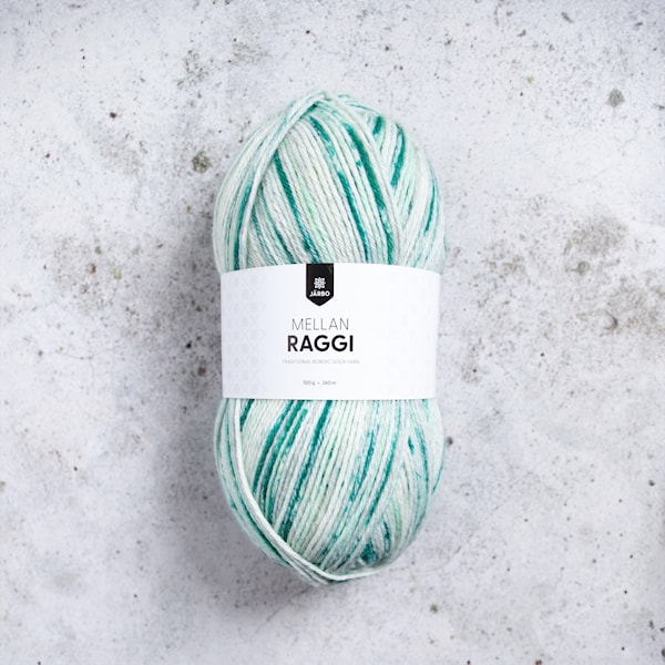 Mellanraggi Garn Ullmiks 100 g Enchanted Woods (28451) Järbo