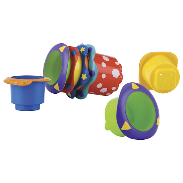 Stacking Bath Cups 5 pcs Nuby