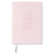 5-Års Dagbok A5 Dusty Rose Paperstyle