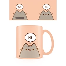 Pusheen Mugg Hi/Bye