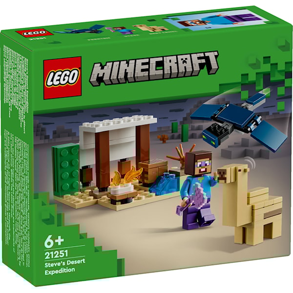 Steves ørkenekspedisjon LEGO® Minecraft (21251)