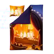 Finlayson Mumindalens Sommar Påslakanset 100% Ekologisk Bomull 150 x 210 + 50 x 60 cm Multi
