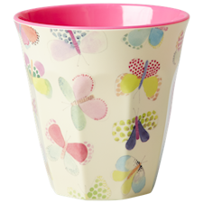 Rice Mugg Melamin Fjäril Multi