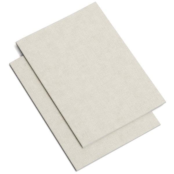 Notatblokk A4 Linjert 2-pakning Linen Bigso Box of Sweden